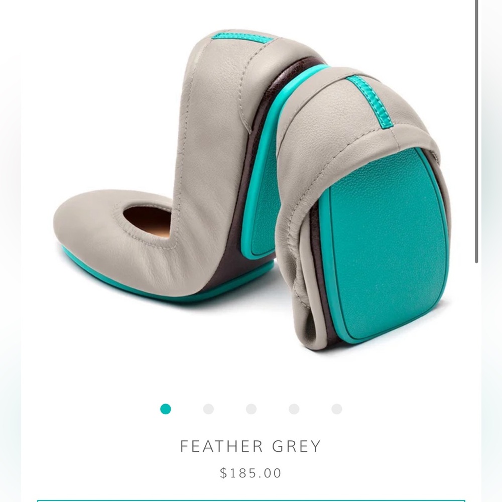 Tieks by Gavrieli - Feather Grey - Never Worn